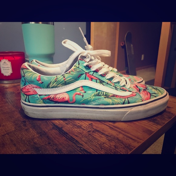 vans old skool flamingo